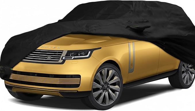 TORONTO Waterproof Car Cover for 2009-2025 Land Rover Range Rover LWB Car Cover Custom Fit 100% Waterproof Windproof Strap & Single Door Zipper Bands for Snow Rain Dust Hail Protection (LWB) - Image 1
